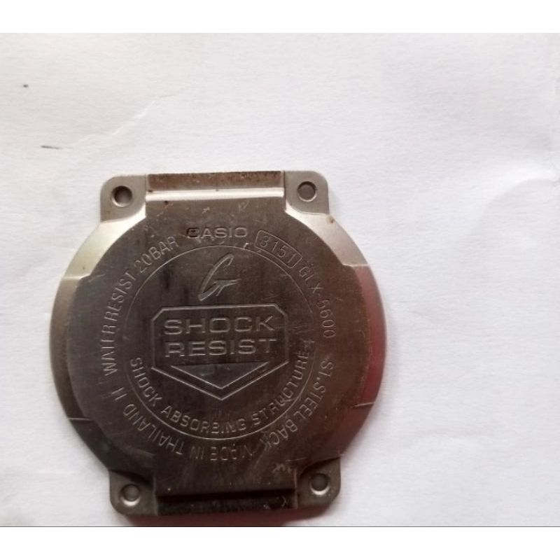 back case original Casio G-Shock dw8800 g 9000 glx 5600