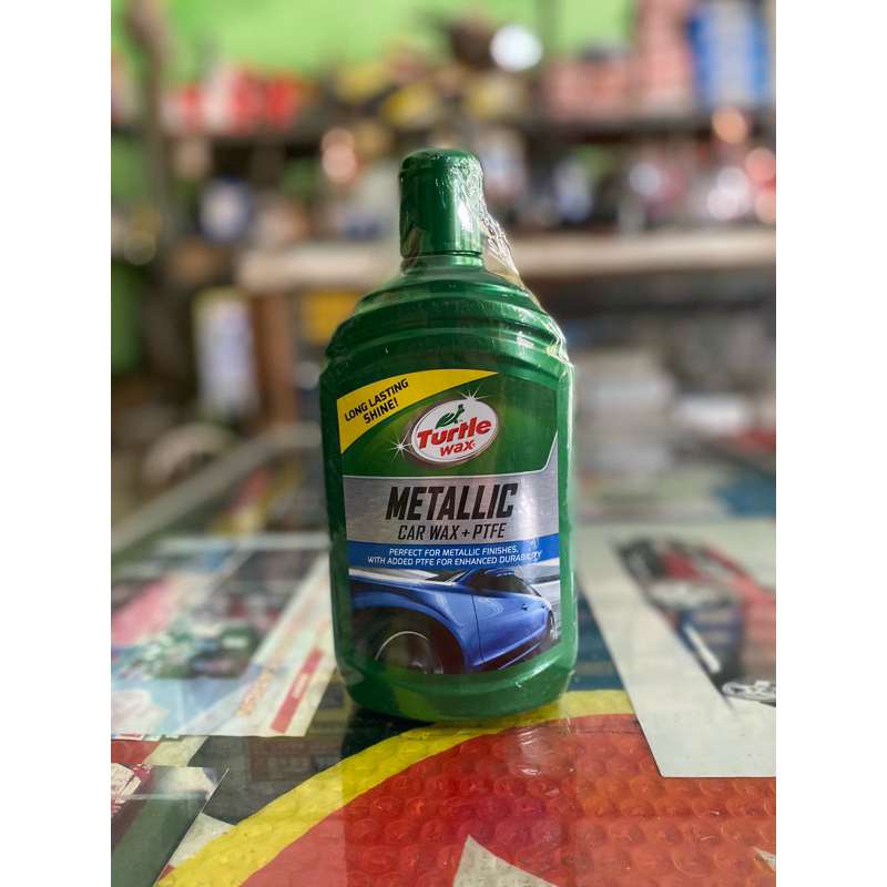 Turtle wax metallic car wax