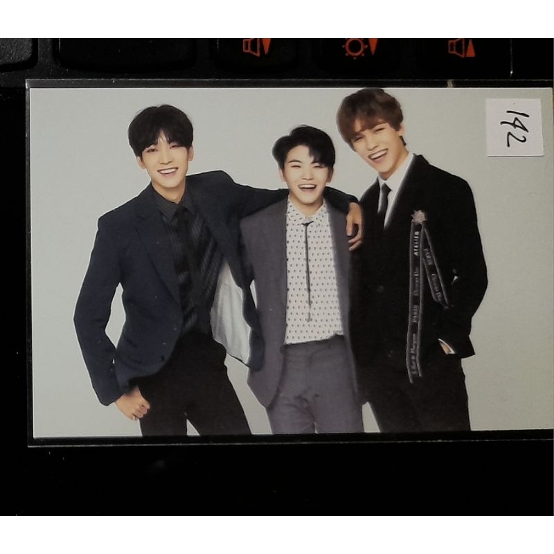 SEVENTEEN PHOTOCARD WONWOO WOOZI VERNON MIXED CUT IDEAL CUT KOREA TRADING CARD