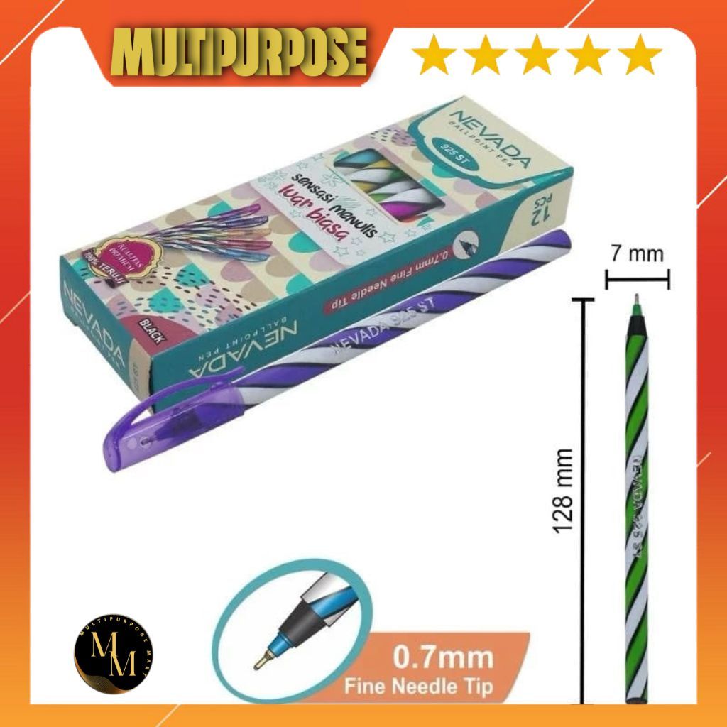 

(1 PCS) PULPEN ULIR / PULPEN NEVADA / BOLPEN LILIN / PEN LILIN MURAH