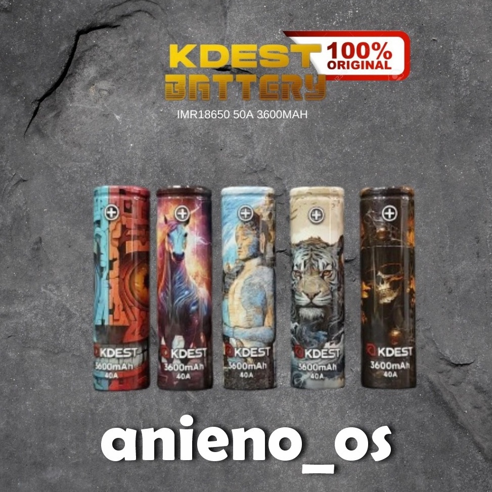 KODE X16T  BL Batre KDEST X ODB 36mAh 4A 1865 Original  Battery  36 mAh 4 A Baterai