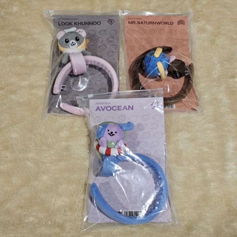 GMMTV DOLL HAIRBAND - GEMINIFOURTH JIMMYSEA EARTHMIX PONDPHUWIN FIRSTKHAO WINNYSATANG PERTHCHIMON JO
