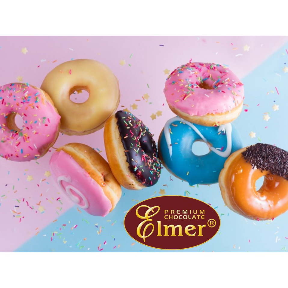 

k7Stock Banyak Elmer Glaze Donat 25gr Donut Topping Y75
