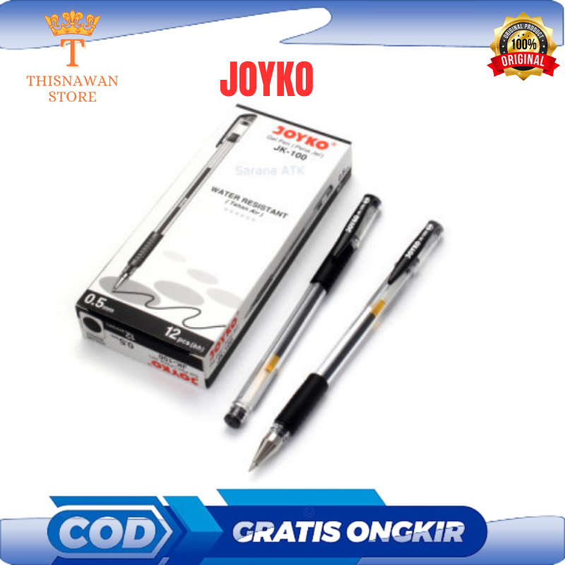 

PROMO Pulpen Joyko ,Alat Tulis,Perlengkapan Sekolah,Perlengkapan Kantor Lainnya