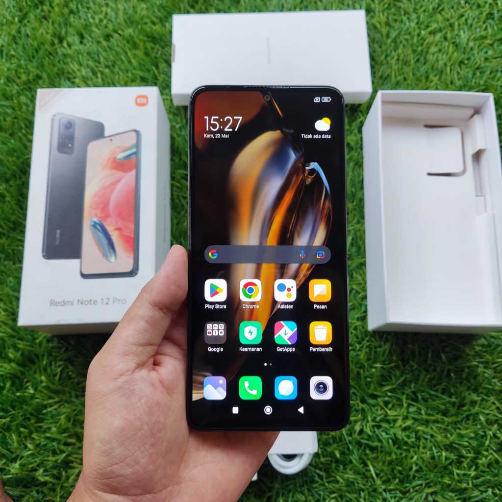 XIAOMI REDMI NOTE 12 PRO 4G SECOND 8/256GB HP SECOND HP SEKEN HP BEKAS HP MURAH