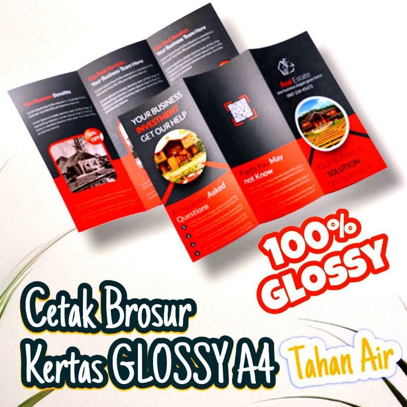 

Cetak Brosur Glossy A4 Full Color