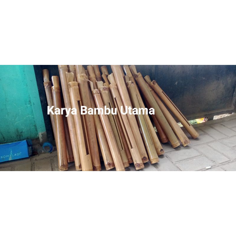 Zoyands Kentongan Bambu Kecil Tradisional