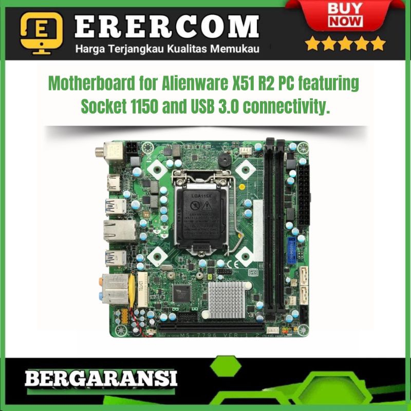 Motherboard Mobo Mainboard Pc Alienware X51 R2 Socket 1150 USB 3.0