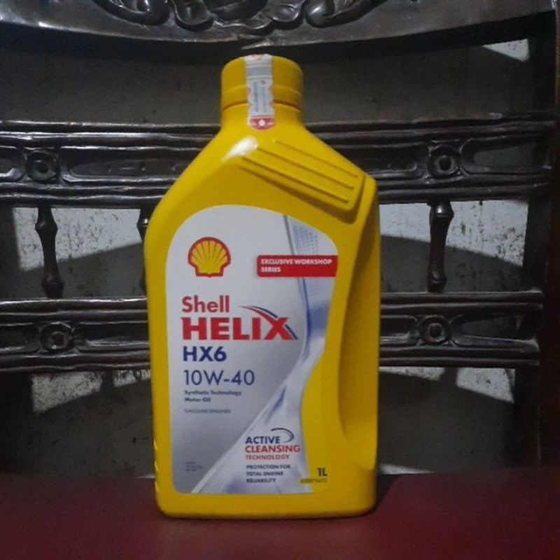 Oli Mobil Shell Helix HX6 10W-40