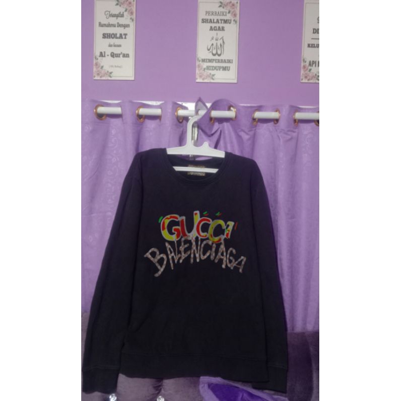 crewneck gucci x Balenciaga
