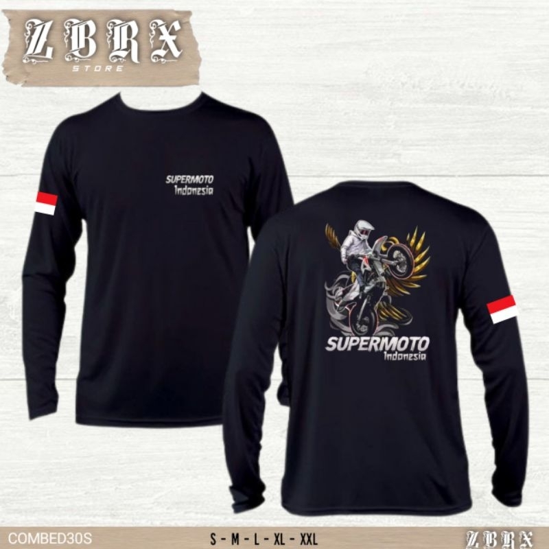 KAOS LENGAN PANJANG SUNMORI SUPERMOTO INDONESIA