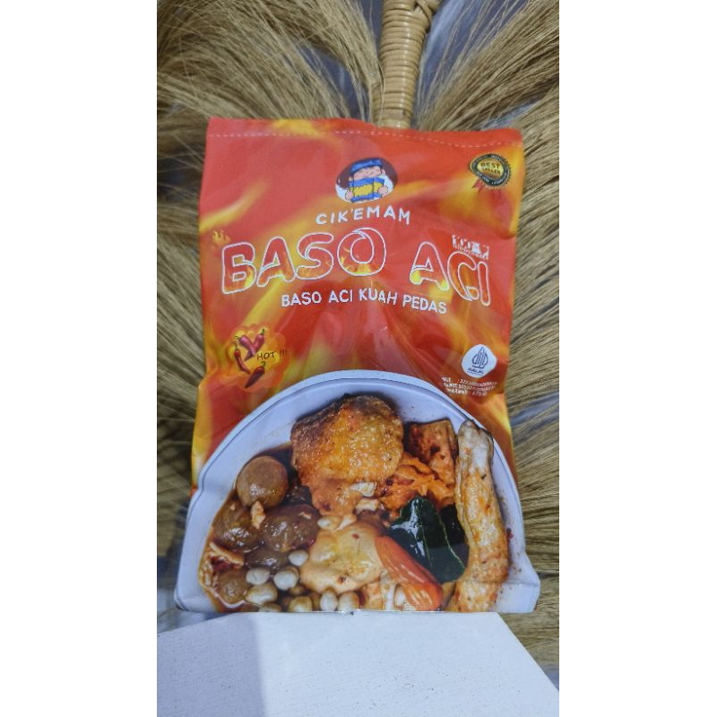 

Baso aci-boci-kuah pedas chili oil siomay lidah cuankie seblak batagor mie