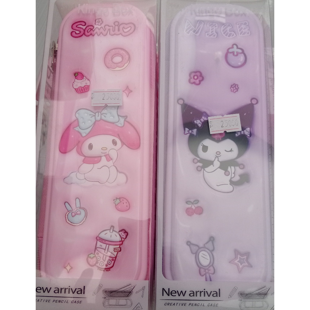 

King Box Resleting Tempat Pensil Memelody Lucu