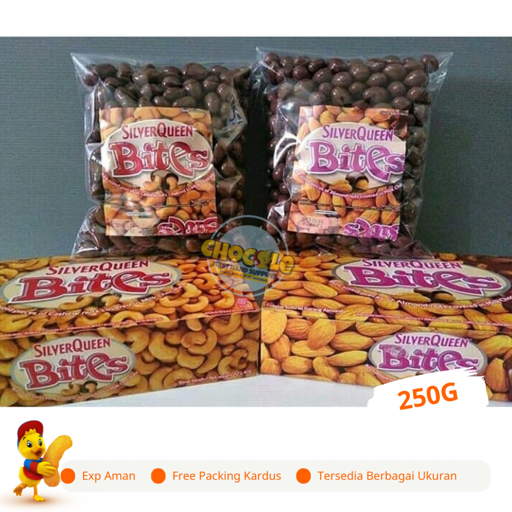 

PROMO 3.3 SILVERQUEEN BITES 250G || PUSAT GROSIR SNACK DAN COKLAT KILOAN ORIGINAL || COKLAT DELFI