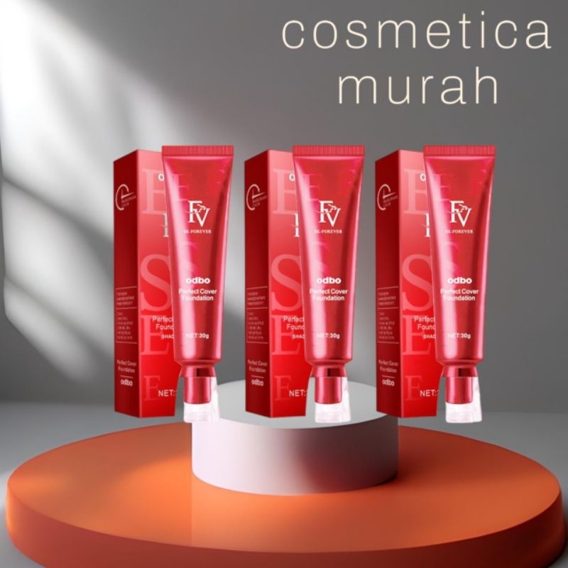 𝑢𝑝.𝑥𝑥 ** ODBO COVER FOUNDATION BPOM **   odbo foundation || odbo perfect cover foundation 30g