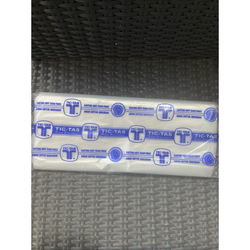 PLASTIK HDPE TIC-TAS 30x50cm untuk buah, sayur