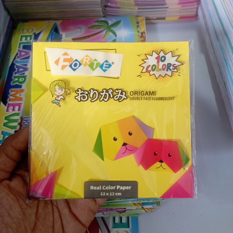 

KERTAS ORIGAMI MURAH DUA SISI 10 WARNA 12x12 16x16