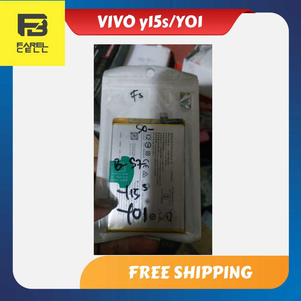 Baterai Vivo Y15S Vivo YO1 Vivo YO1A Baterai Vivo Y15s Baterai Vivo B-S7 BS7