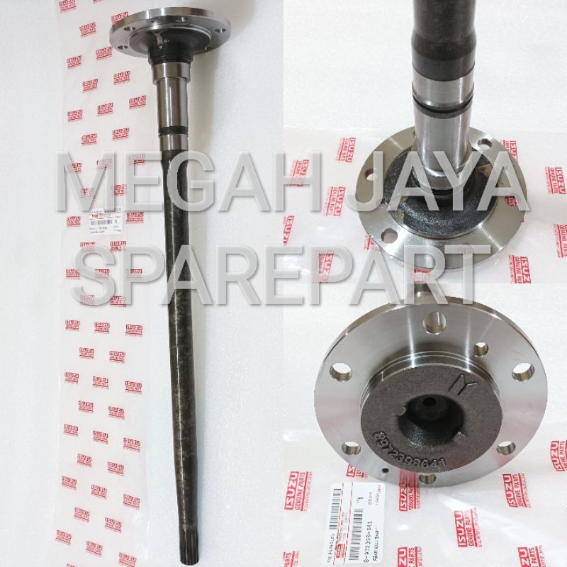 As roda gardan belakang Traga