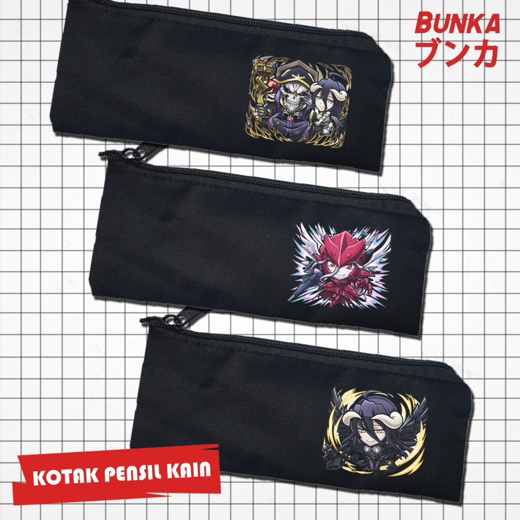 

Pouch Tempat Pensil Anime Overlord Murah Bahan Souvenir Pernikahan Bisa Bayar Ditempat cod Gift Anniversary Couple