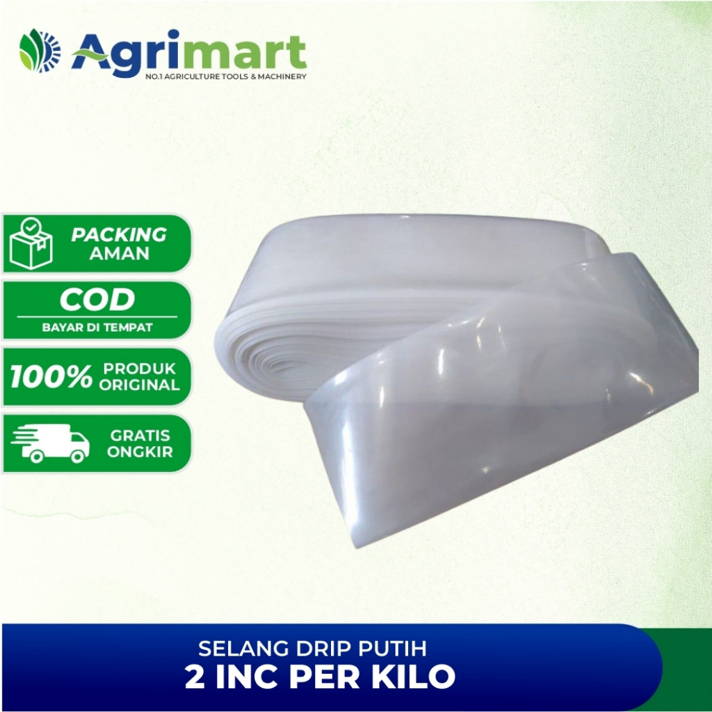 Selang Drip Irigasi Putih 2 Inch Per kg