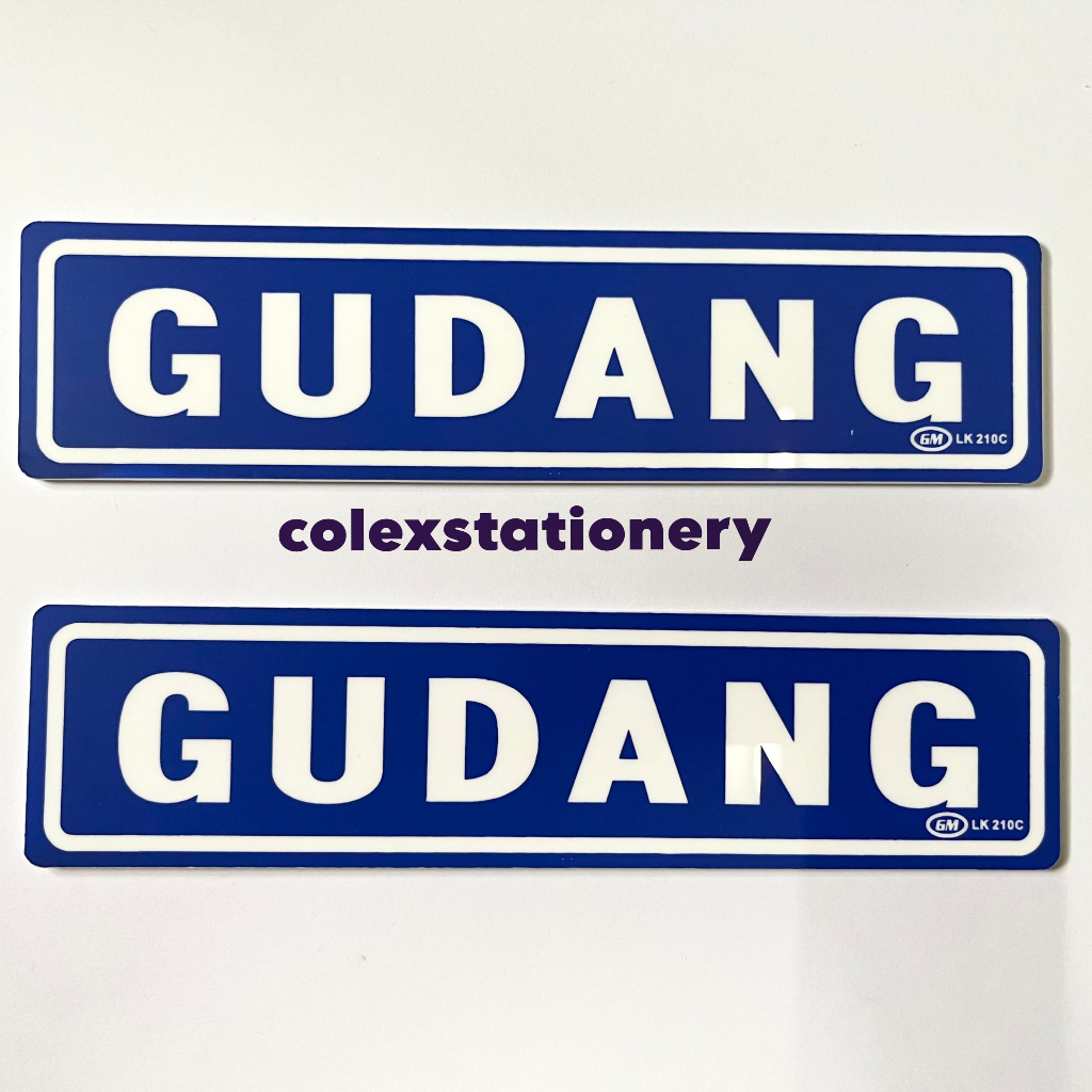 

Sticker Label / Sticker Label Bahan Acrylic Warna Gudang Ukuran 5cm x 20cm Kecil (1 Pcs)