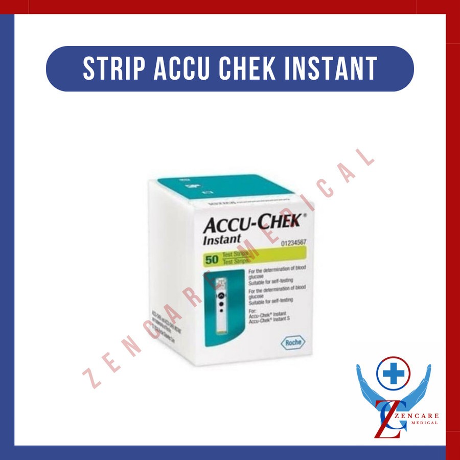 Strip Accu Check Instant Gula Darah / Alat Ukur Gula Darah
