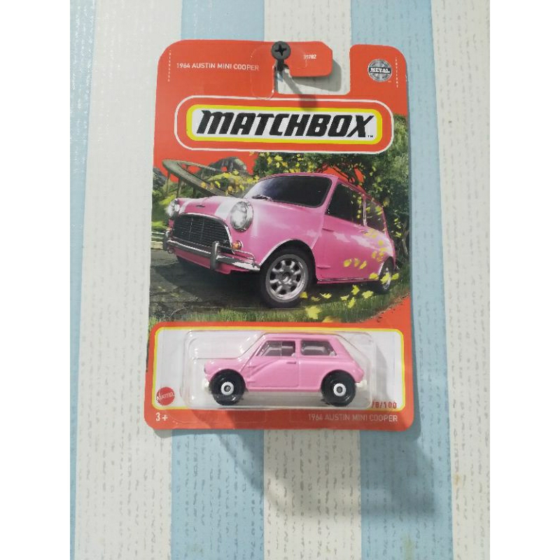 Matchbox Austin Mini Cooper 1964 Pink