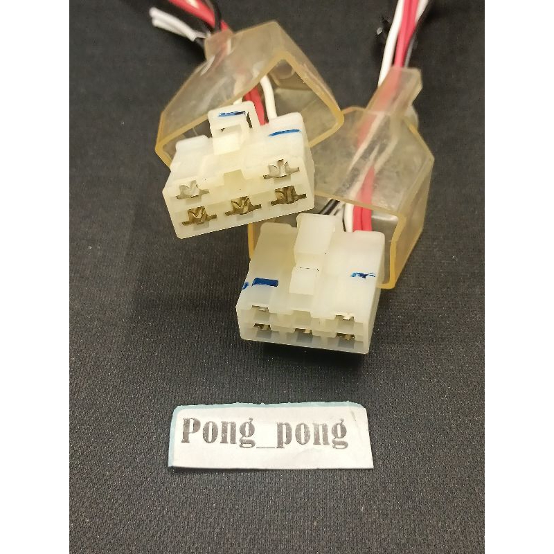 Soket kiprok Vixion old pin 6 soket regulator Vixion old Megapro, Tiger, Verza 150.