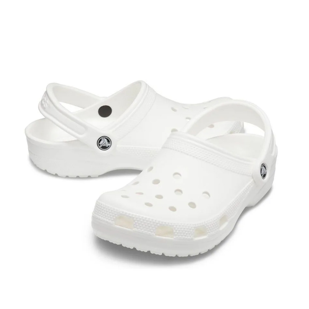 [GARANSI] Crocs Original Sandal Wanita Ori Classic Clog Putih - CM
