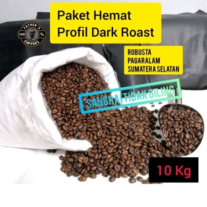 

Kopi Bubuk Robusta Pagaralam Sumatera Selatan (Coffee Robusta) Paket Hemat 10 kg.Coffee Robusta/Kopi Bubuk/Kopi Sangrai/Kopi Giling/Kopi siap Seduh/kopi Sachet/Harum/Nikmat