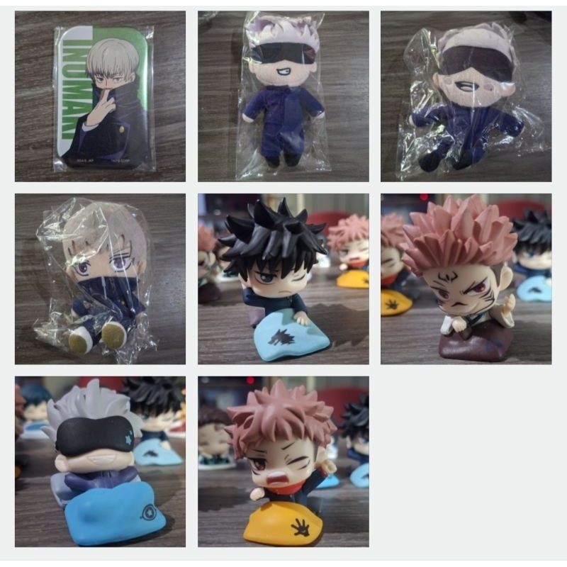 Jujutsu Kaisen JJK Plush Figure Onemutan Pin Inumaki Gojo Sukuna Yuji Megumi