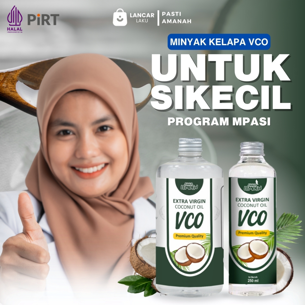 

Minyak Kelapa Mpasi - Minyak Kletik Kelapa Vco Virgin Coconut Oil Murni Untuk Mpasi Bisa Diminum Penurun Kolesterol Asli 100% Kualitas Premium Ukuran 500ml