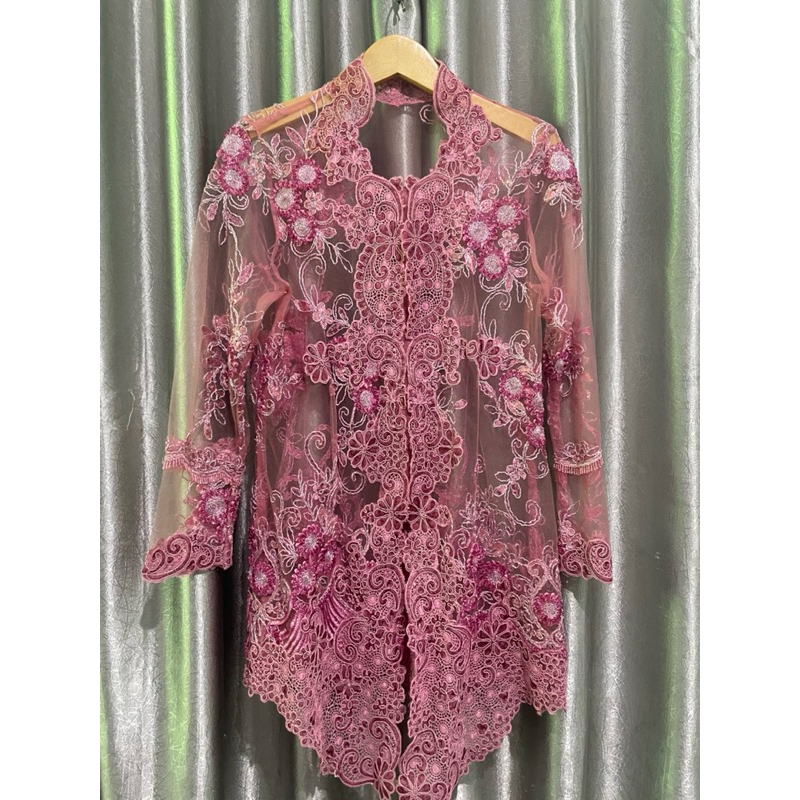 Preloved Kebaya Butik Jahitan Designer Murah Pink
