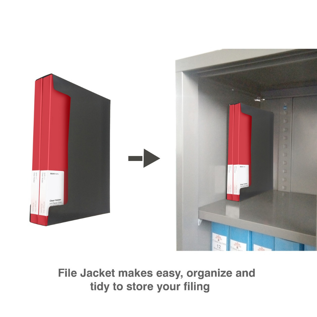 

Daiichi - Pembelian minimal 3pcs clear holder Keeper Clear Holder Display Book Daiichi DPR2 A4/FC 40 free File Jacket/Slongsong Harga Tertera adalah Harga Satuan / 1pcs