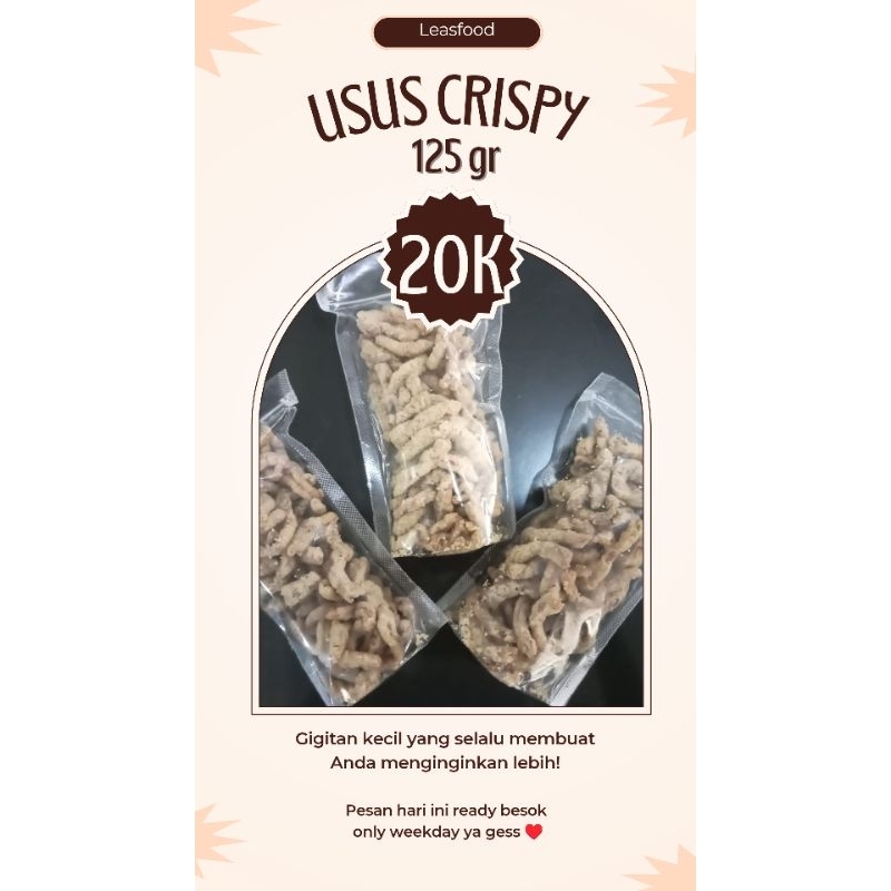 

Usus Crispy Original