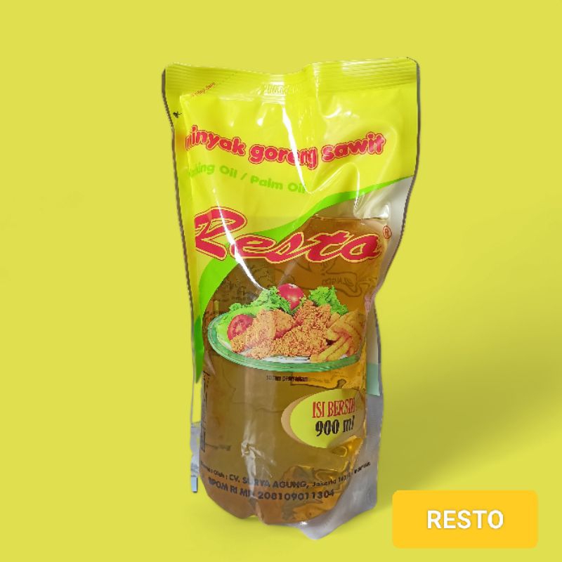 

Resto 900ml - Minyak Goreng Resto Serbaguna - kwalitas premium