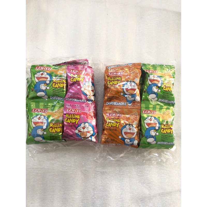 

[LOKA] Doraemon Rolling Candy isi 20 Pcs