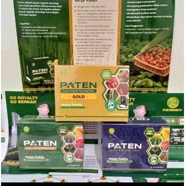 Pupuk PATEN Gold Organik - Imun Paten Pupuk Organik Nano Teknologi