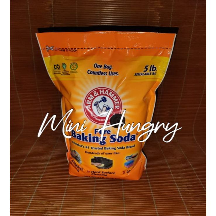 

BAKING SODA MERK Arm & Hammer Baking Soda 2.26 KG MADE IN USA