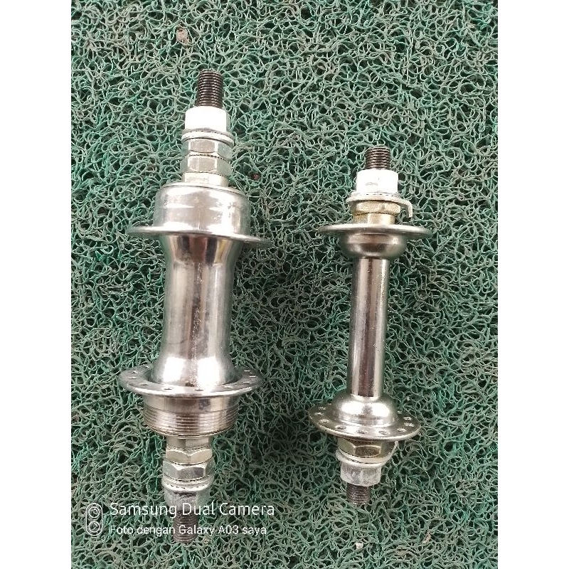 Freehub 28H Set Depan Belakang.