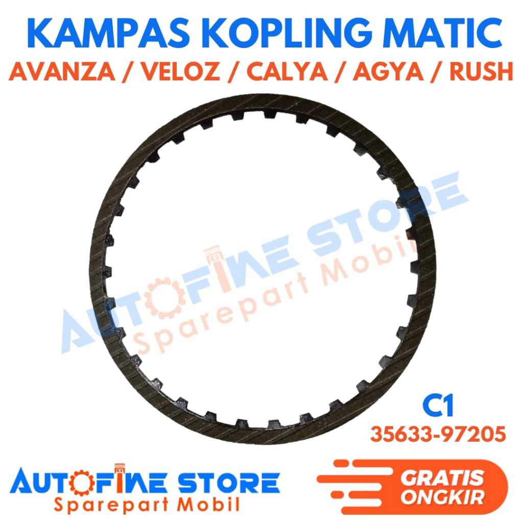 Kampas Kopling Matic Matik C1 Avanza Veloz Calya Agya Rush