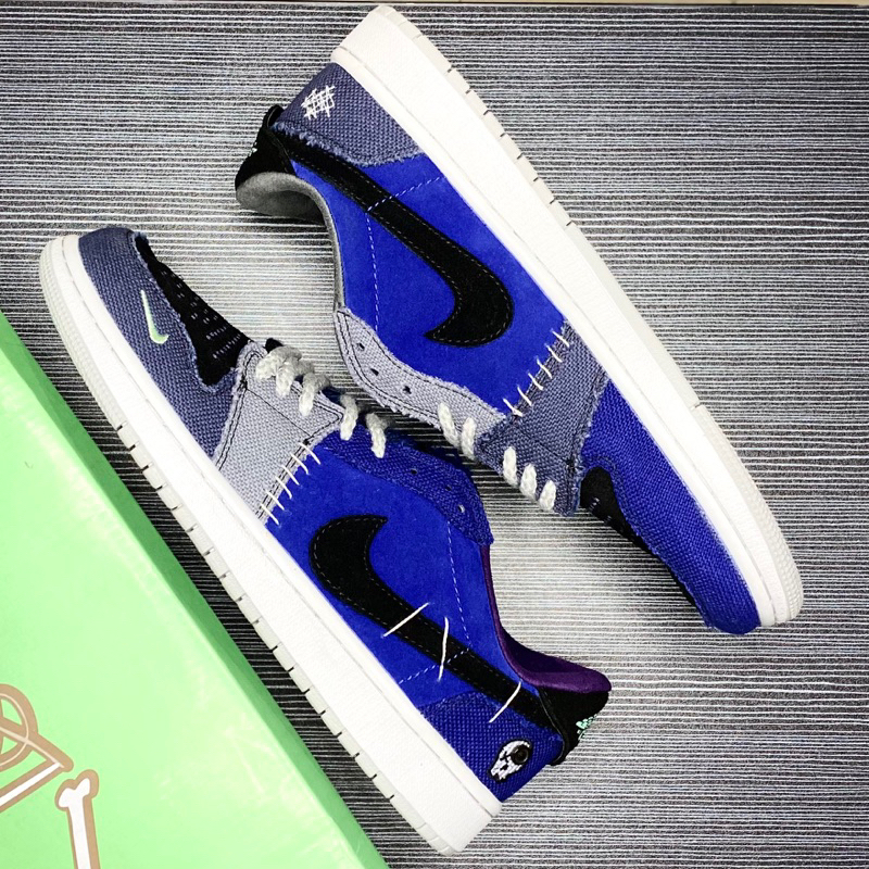 Nike Air Jordan 1 X Zion Williamson Low OG ‘Voodo Alternate’ Blue Purple 100% Original Material