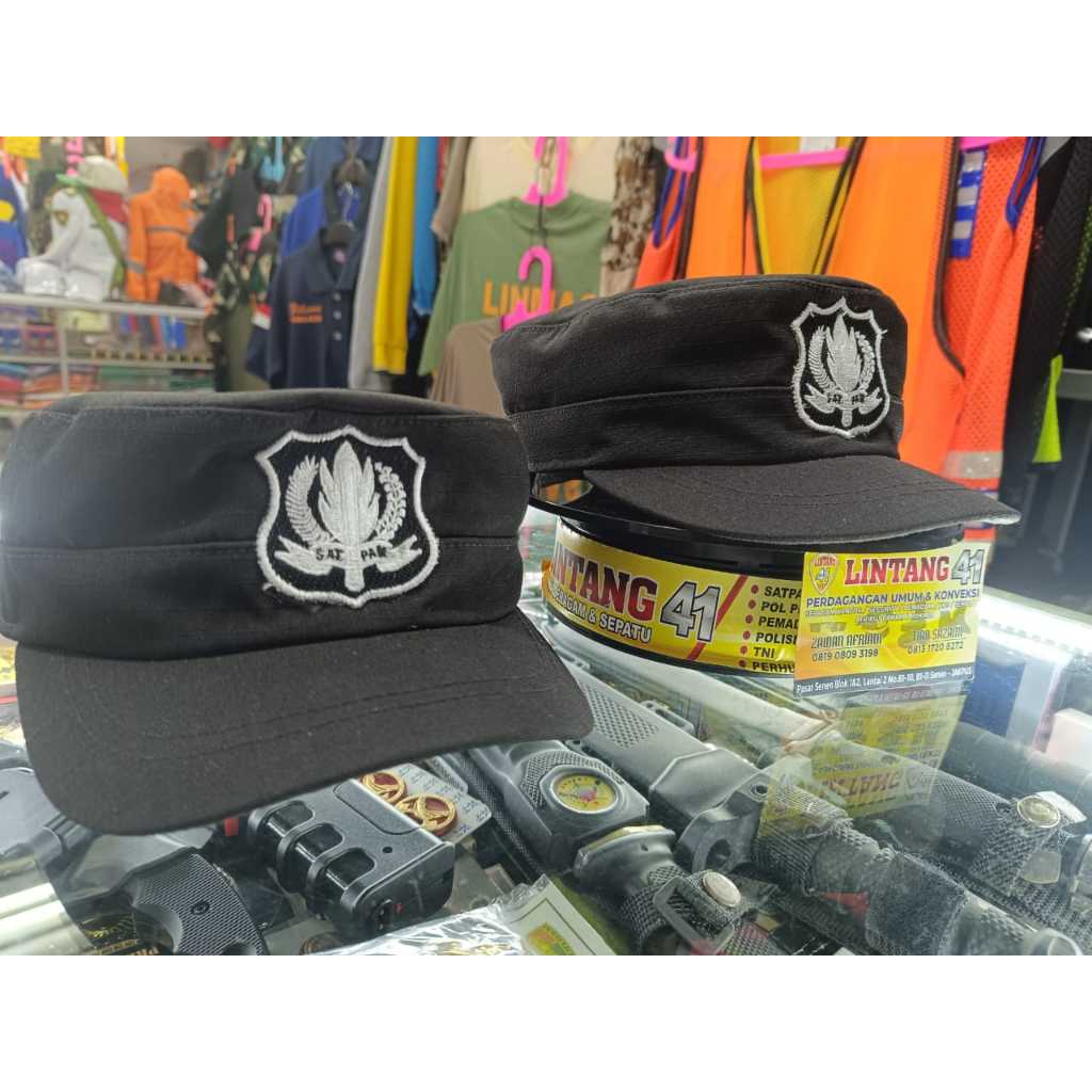 Topi komando SATPAM  EXCLUSIVE/Topi Komando Satpam Topi komando EXCLUSIVE