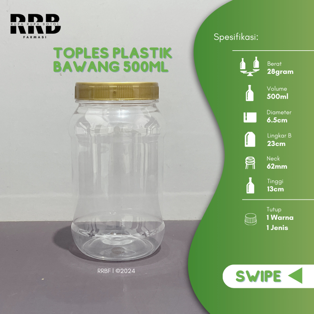 TOPLES BAWANG 500ML TOPLES BULAT 500ML