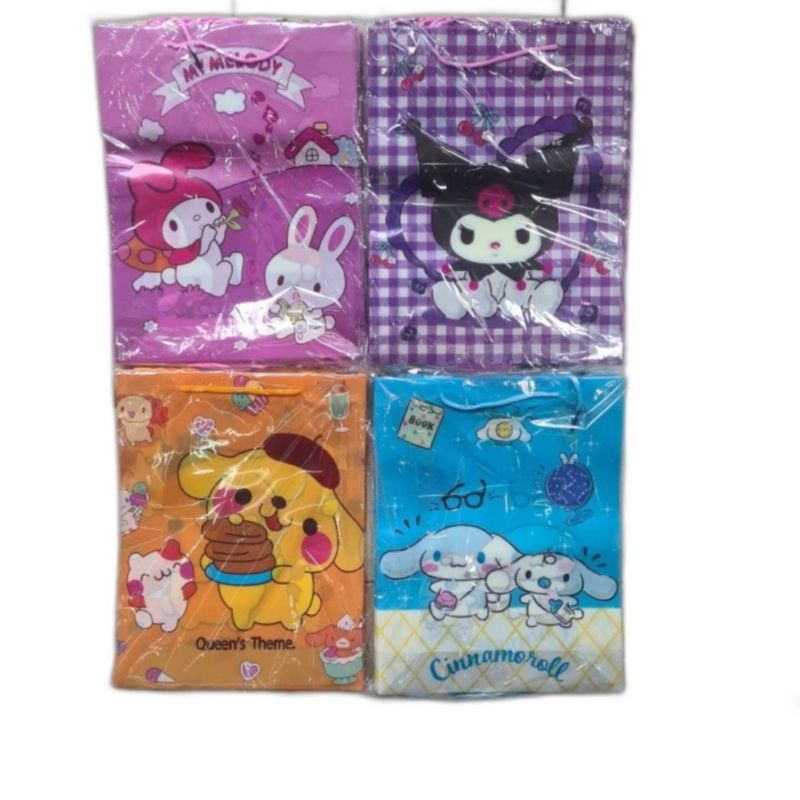 

Goodie Bag Souvenir Paper Bag Karakter Isi 12PCS