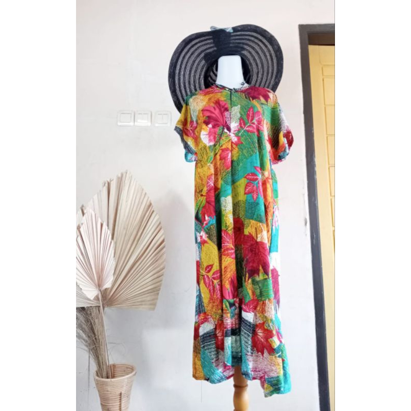 Daster Viral Motif Bahan Rayon Adem Paket Reseller