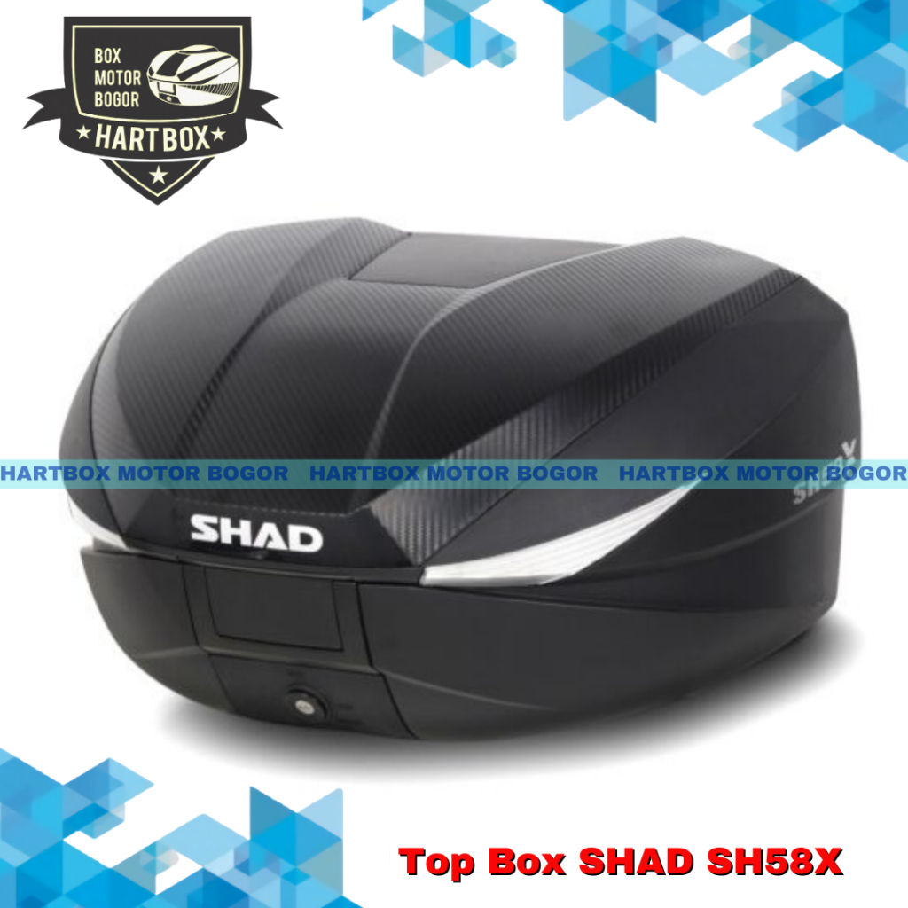 TopBox Shad SH58X | Box Motor Touring Shad SH 58 Jumbo | Pusat Box Motor Bogor