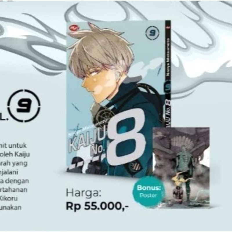 Komik Kaiju vol 9 segel ori