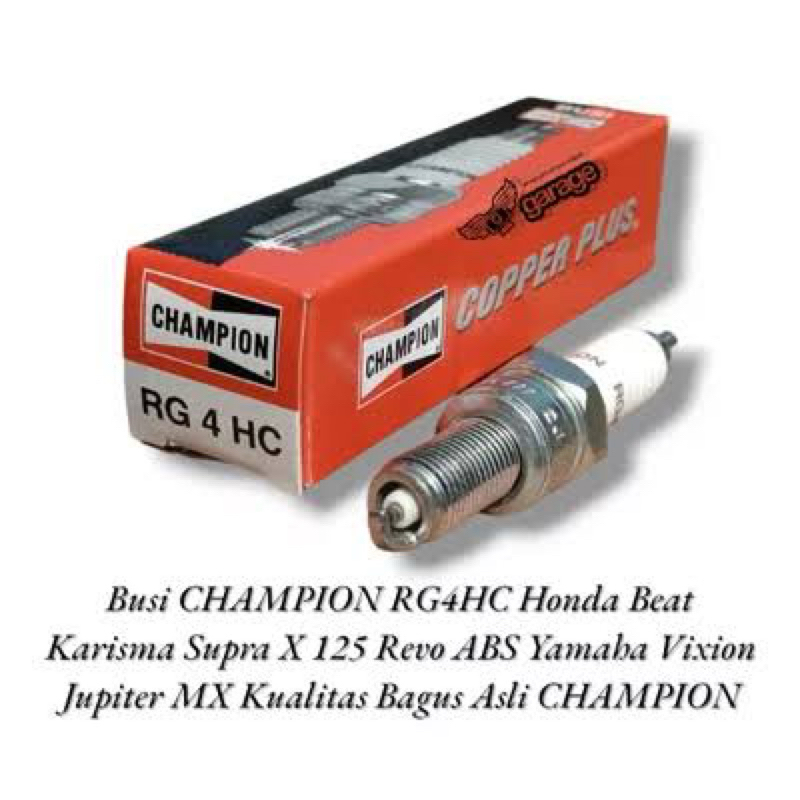 BUSI CHAMPION PANJANG RG4HC VARIO BEAT REVO 110 ABS BLADE LAMA OLD MX VIXION